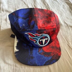 Tennessee Titans Hat Pro Standard NFL Strapback Cap Red Blue Tie Dye